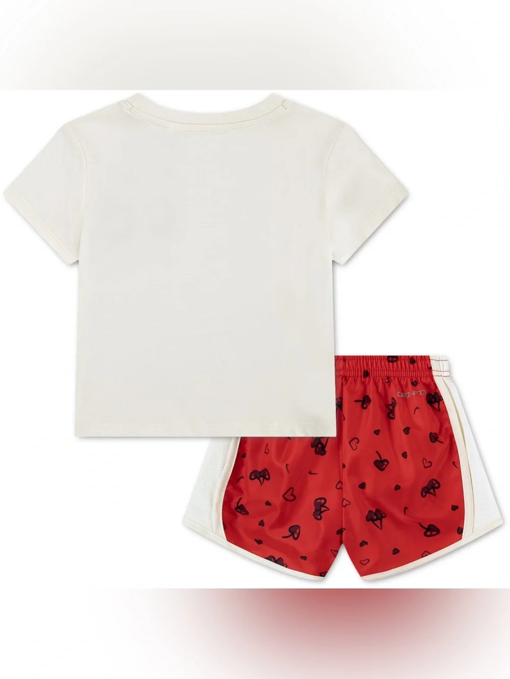 Nike Little Girls' Cherry Printed Tee & short set - Picture 2 of 3